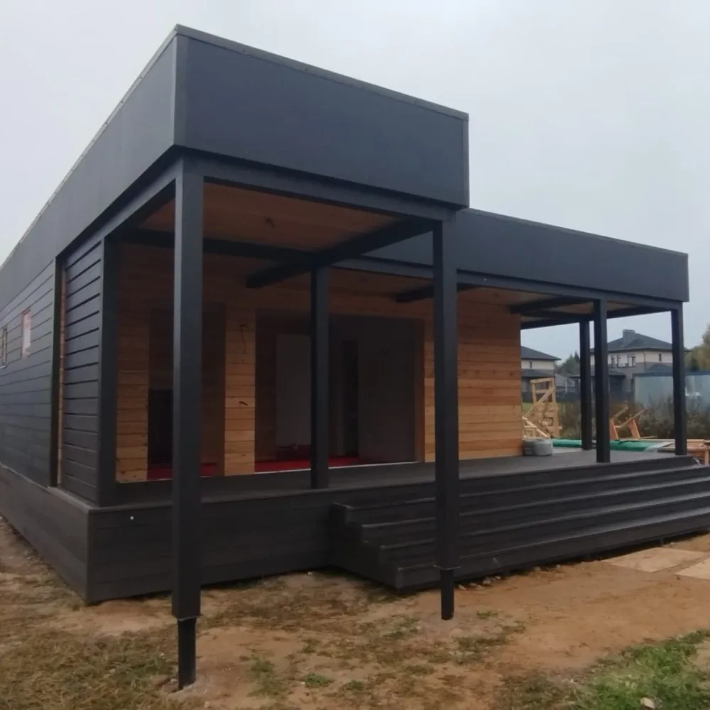 Баня «Рига Фемели» под ключ — 72 м², фото